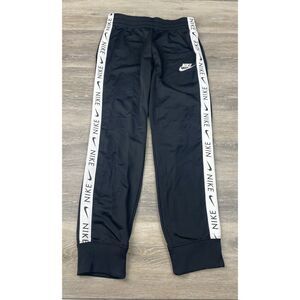 Nike Sportswear Black/White CU8374-010 Unisex Big Kids Size XL Tracksuit Pants